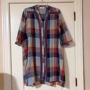 Plaid Multicolor Women’s Dress